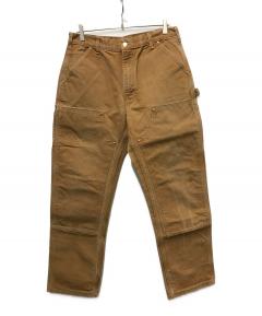 中古・古着通販】CarHartt (カーハート) ダブルニーパンツ ブラウン