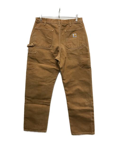CarHartt（カーハート）CarHartt (カーハート) ダブルニーダックパンツ ブラウン サイズ:34の古着・服飾アイテム