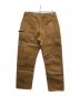 CarHartt (カーハート) ダブルニーダックパンツ ブラウン サイズ:34：18000円
