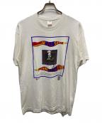 FRUIT OF THE LOOMフルーツオブザルーム）の古着「シェイクスピアアートプリントTシャツ」｜ホワイト