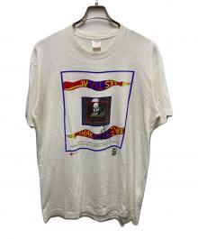 FRUIT OF THE LOOM（フルーツオブザルーム）の古着「シェイクスピアアートプリントTシャツ」｜ホワイト