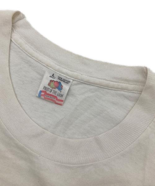 FRUIT OF THE LOOM（フルーツオブザルーム）FRUIT OF THE LOOM (フルーツオブザルーム) シェイクスピアアートプリントTシャツ ホワイト サイズ:Lの古着・服飾アイテム