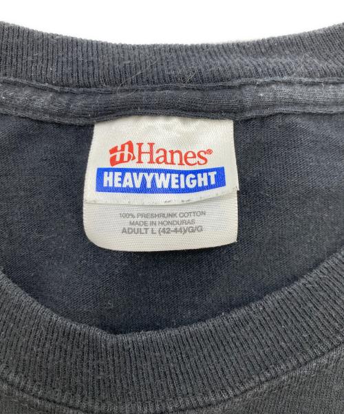 Hanes（ヘインズ）Hanes (ヘインズ) バンドTシャツ ブラック サイズ:Lの古着・服飾アイテム