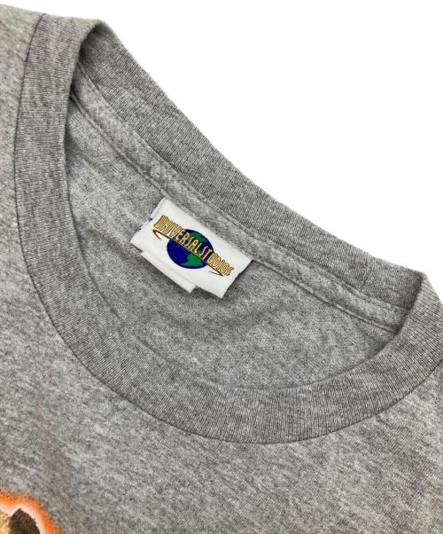 UNIVERSALSTUDIO（ユニバーサル・スタジオ）UNIVERSALSTUDIO (ユニバーサル・スタジオ) WHAT? フランク・ザ・パグ ムービーTシャツ グレー サイズ: XLの古着・服飾アイテム