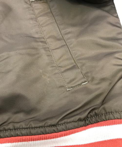 stussy（ステューシー）stussy (ステューシー) Nylon Versity Jacket ブラウン サイズ:Ｌの古着・服飾アイテム