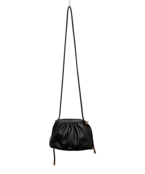 A.P.C.（アーペーセー）A.P.C. (アーペーセー) Ninon スモールドローストリングバッグ ブラックの古着・服飾アイテム