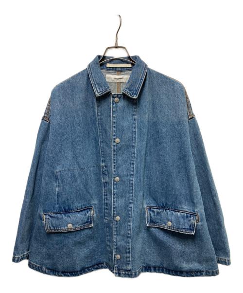 JOURNAL STANDARD（ジャーナルスタンダード）JOURNAL STANDARD (ジャーナルスタンダード) サーキュラーデニムジャケット インディゴ サイズ:FREEの古着・服飾アイテム