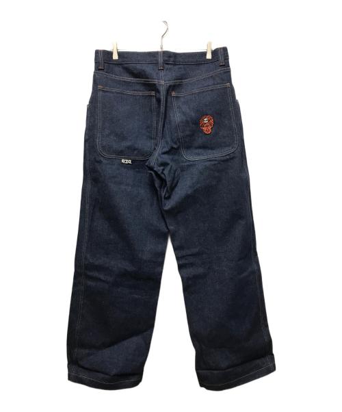 939（939）939 (939) バギーデニムパンツ インディゴ サイズ:34の古着・服飾アイテム