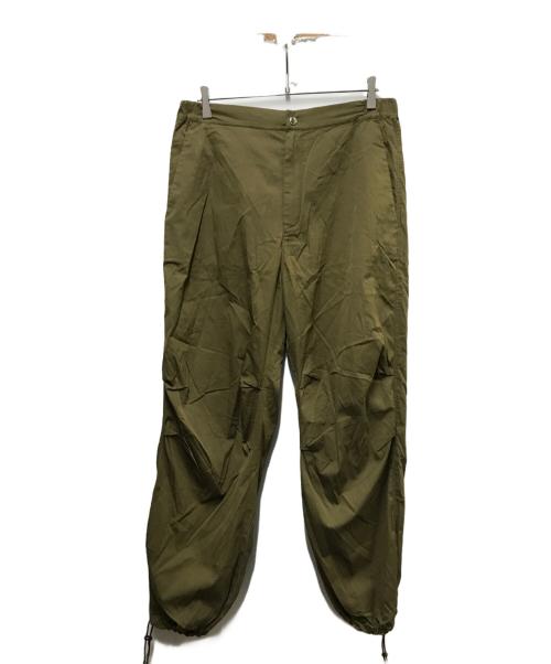 paria /FARZANEH（パリアファルザネ）paria /FARZANEH (パリアファルザネ) イージーパンツ カーキ サイズ:Ｍの古着・服飾アイテム