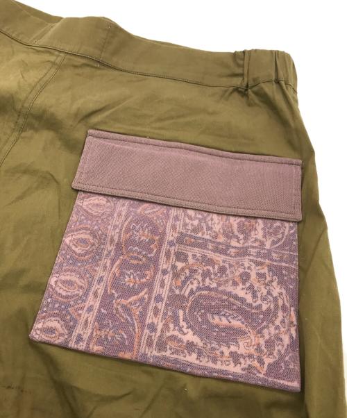 paria /FARZANEH（パリアファルザネ）paria /FARZANEH (パリアファルザネ) イージーパンツ カーキ サイズ:Ｍの古着・服飾アイテム