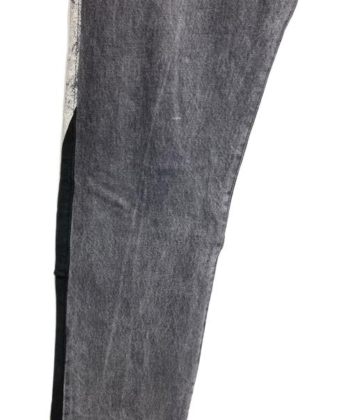 LEVI'S（リーバイス）LEVI'S (リーバイス) UNDERCOVER (アンダーカバー) Hybrid Denim Sweat Pant/ハイブリッドデニムスウェットパンツ ブラック サイズ:W30の古着・服飾アイテム