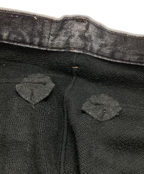 LEVI'S（リーバイス）LEVI'S (リーバイス) UNDERCOVER (アンダーカバー) Hybrid Denim Sweat Pant/ハイブリッドデニムスウェットパンツ ブラック サイズ:W30の古着・服飾アイテム