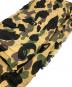 中古・古着 A BATHING APE (ア ベイシング エイプ) エイプカモストール ブラウン：6000円