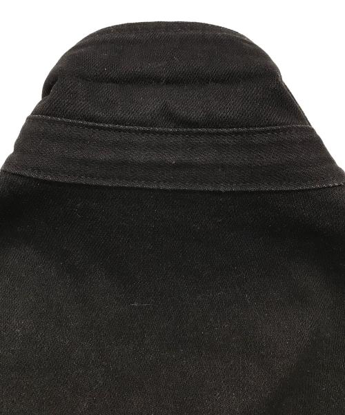 Pointer（ポインター）POINTER (ポインター) コーデュロイカラーカバーオール ブラック サイズ:Sの古着・服飾アイテム