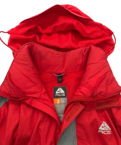 NIKE ACG（ナイキエーシージー）NIKE ACG (ナイキエーシージー) ストームフィット マウンテンパーカー レッド サイズ:Lの古着・服飾アイテム