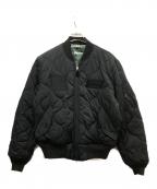 AVIREX×Final Fantasyアヴィレックス×ファイナルファンタジー）の古着「QUILT MA-1 ”MIDGAR”」｜ブラック