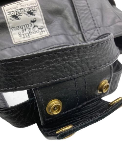 Langlitz Leathers（ラングリッツレザー）Langlitz Leathers (ラングリッツレザー) Small Tote Bag Padded Pocket W/Lining ブラックの古着・服飾アイテム