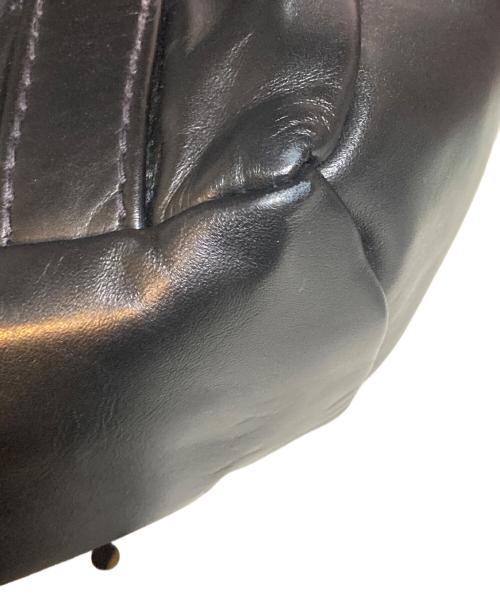 Langlitz Leathers（ラングリッツレザー）Langlitz Leathers (ラングリッツレザー) Small Tote Bag Padded Pocket W/Lining ブラックの古着・服飾アイテム