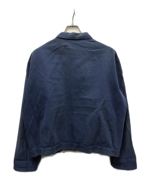 MONTI（モンティ）MONTI (モンティ) コットンツイルユーロワークジャケット ブルー サイズ:不明の古着・服飾アイテム