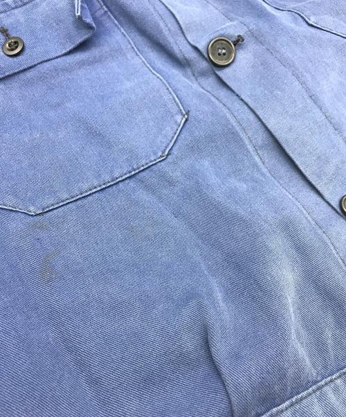 MONTI（モンティ）MONTI (モンティ) コットンツイルユーロワークジャケット ブルー サイズ:不明の古着・服飾アイテム
