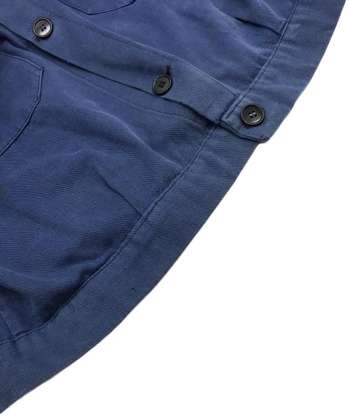 MONTI（モンティ）MONTI (モンティ) コットンツイルユーロワークジャケット ブルー サイズ:不明の古着・服飾アイテム