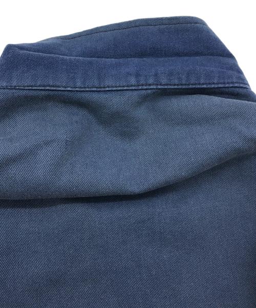 MONTI（モンティ）MONTI (モンティ) コットンツイルユーロワークジャケット ブルー サイズ:不明の古着・服飾アイテム