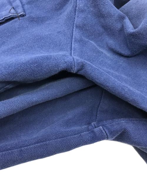 MONTI（モンティ）MONTI (モンティ) コットンツイルユーロワークジャケット ブルー サイズ:不明の古着・服飾アイテム