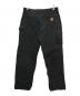 CarHartt (カーハート) ダックペインターパンツ ブラック サイズ:３６：13000円