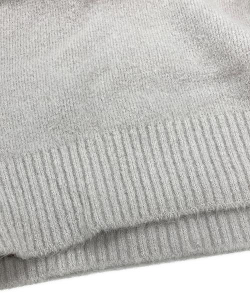 AMI Alexandre Mattiussi（アミアレクサンドルマテュッシ）AMI Alexandre Mattiussi (アミアレクサンドルマテュッシ) ハートロゴニットHeart logo sweater / jumper グレー サイズ:Ｍの古着・服飾アイテム