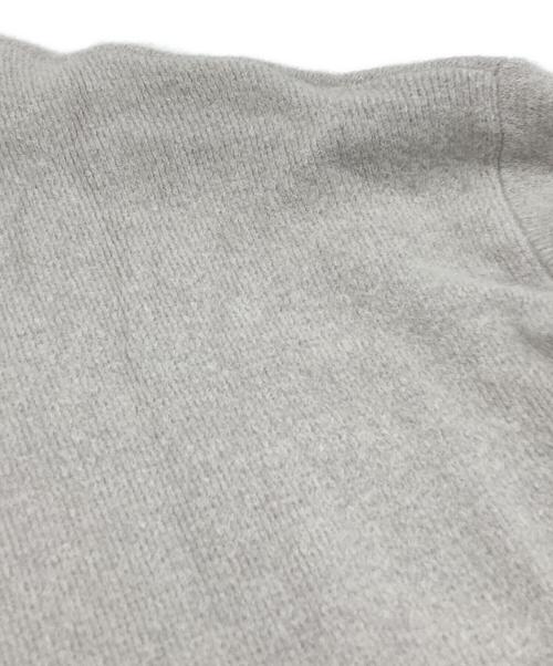 AMI Alexandre Mattiussi（アミアレクサンドルマテュッシ）AMI Alexandre Mattiussi (アミアレクサンドルマテュッシ) ハートロゴニットHeart logo sweater / jumper グレー サイズ:Ｍの古着・服飾アイテム