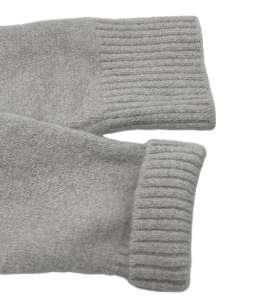 AMI Alexandre Mattiussi（アミアレクサンドルマテュッシ）AMI Alexandre Mattiussi (アミアレクサンドルマテュッシ) ハートロゴニットHeart logo sweater / jumper グレー サイズ:Ｍの古着・服飾アイテム