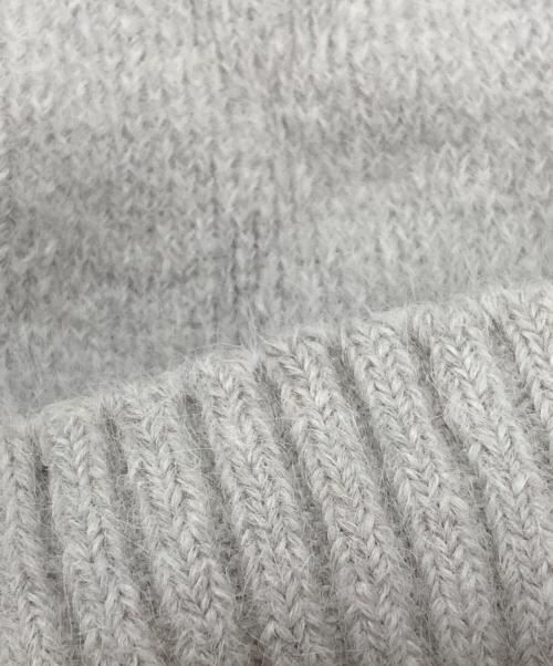 AMI Alexandre Mattiussi（アミアレクサンドルマテュッシ）AMI Alexandre Mattiussi (アミアレクサンドルマテュッシ) ハートロゴニットHeart logo sweater / jumper グレー サイズ:Ｍの古着・服飾アイテム