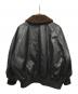 FREAK'S STORE (フリークスストア) ボアカラーエコレザーブルゾン ブラック サイズ:free：5000円
