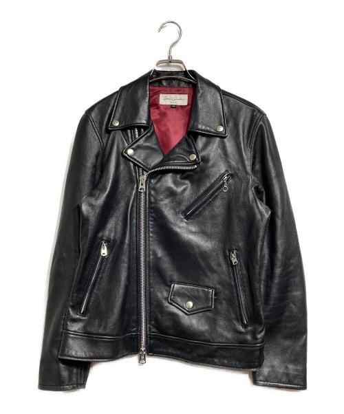 Retro Grade（レトログレード）Retro Grade (レトログレード) シープレザー ダブル ライダースジャケット ブラック サイズ:Ｍの古着・服飾アイテム