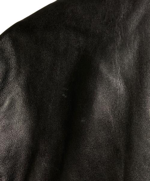 Retro Grade（レトログレード）Retro Grade (レトログレード) シープレザー ダブル ライダースジャケット ブラック サイズ:Ｍの古着・服飾アイテム