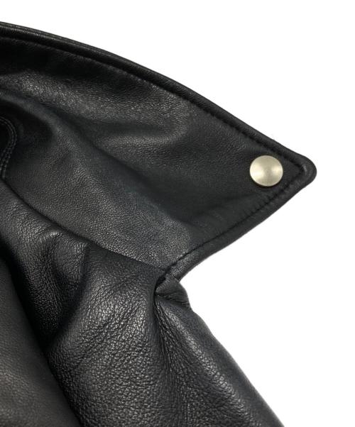 Retro Grade（レトログレード）Retro Grade (レトログレード) シープレザー ダブル ライダースジャケット ブラック サイズ:Ｍの古着・服飾アイテム