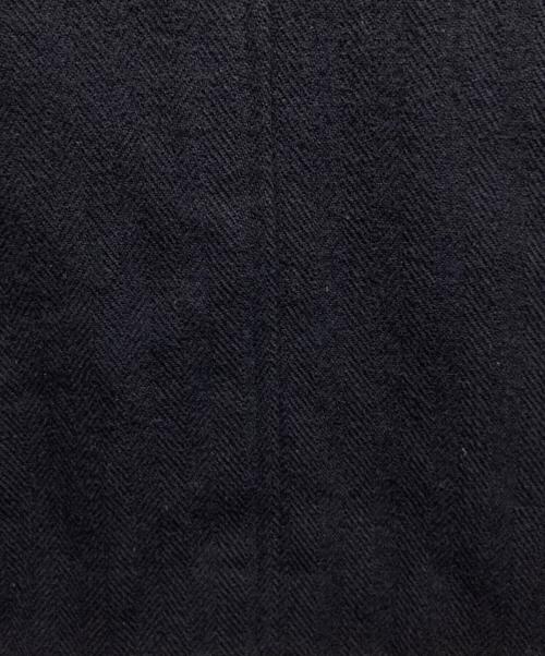 COMME des GARCONS HOMME（コムデギャルソン オム）COMME des GARCONS HOMME (コムデギャルソン オム) ヘリンボーンステンカラーコート/Herringbone Balmacaan Coat ネイビー サイズ:Mの古着・服飾アイテム