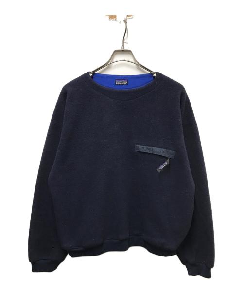 Patagonia（パタゴニア）Patagonia (パタゴニア) LIGHTWEIGHT SYNCHILLA CREW ネイビー サイズ:Ｍの古着・服飾アイテム