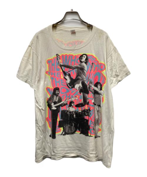 Hanes（ヘインズ）Hanes (ヘインズ) THE WHOバンドTシャツ ホワイト サイズ:XLの古着・服飾アイテム