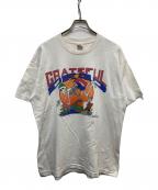FRUIT OF THE LOOMフルーツオブザルーム）の古着「GRATEFUL DEAD バンドTシャツ」｜ホワイト