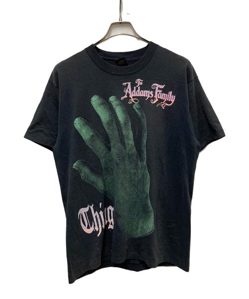 SCREEN STARS（スクリーンズスターズ）SCREEN STARS (スクリーンズスターズ) The Addams Family ムービーTシャツ ブラック サイズ:Lの古着・服飾アイテム