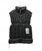 THUG CLUBサグ クラブ）の古着「WAR LIFE DOWN VEST」｜ブラック