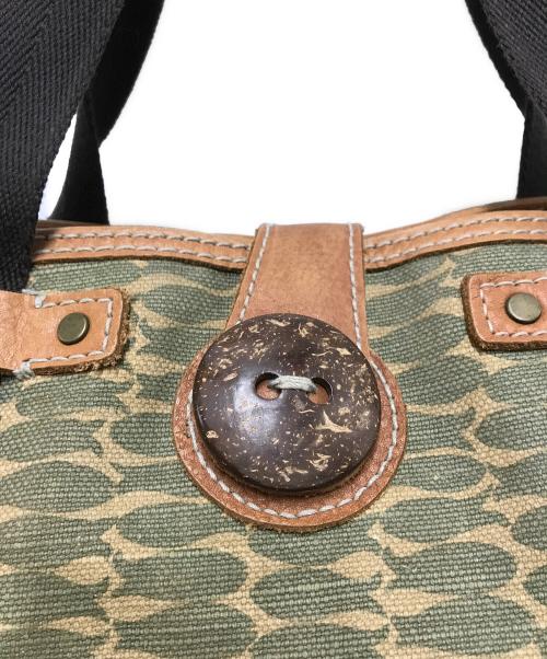 GAP（ギャップ）GAP (ギャップ) 00sトートバッグ グリーンの古着・服飾アイテム