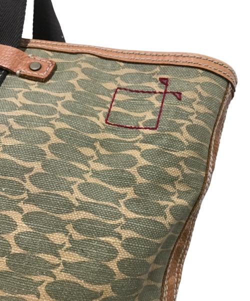 GAP（ギャップ）GAP (ギャップ) 00sトートバッグ グリーンの古着・服飾アイテム