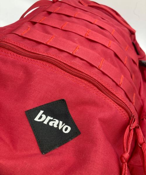bravo（ブラボー）bravo (ブラボー) FOXTROT BLOCK II バックパック レッドの古着・服飾アイテム