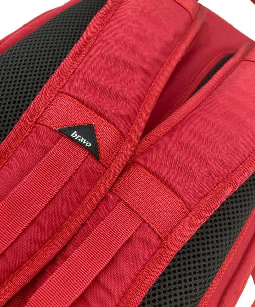 bravo（ブラボー）bravo (ブラボー) FOXTROT BLOCK II バックパック レッドの古着・服飾アイテム