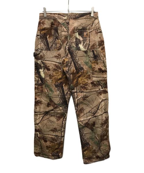 CarHartt（カーハート）CarHartt (カーハート) リアルツリーカモペインターパンツ ブラウン サイズ:30の古着・服飾アイテム