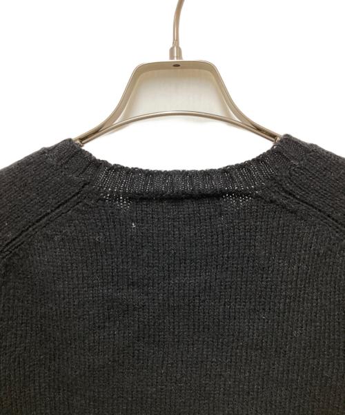 Peter Blance Shetland（ピーターブランス）Peter Blance Shetland (ピーターブランス) ウールニット ブラック サイズ:36の古着・服飾アイテム