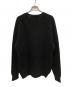 Peter Blance Shetland (ピーターブランス) ウールニット ブラック サイズ:36：7000円