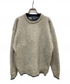 WOOLRICHウールリッチ）の古着「80-90sクルーネックニット」｜グレー